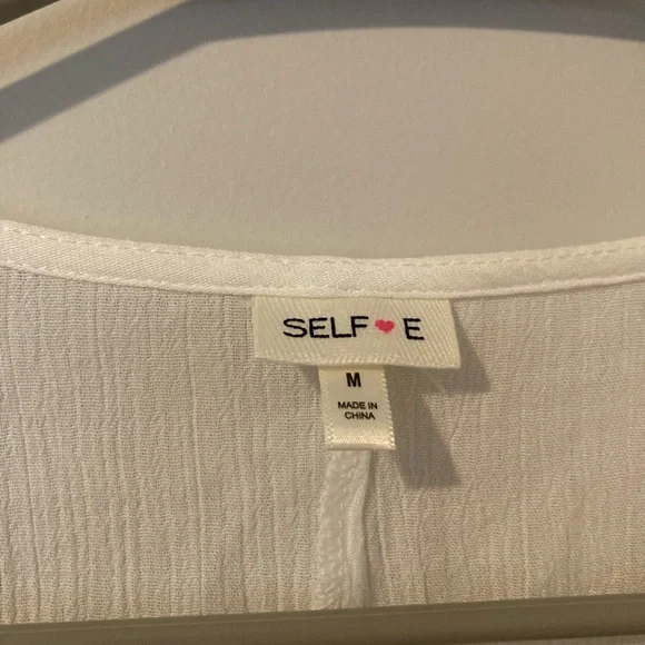 ELF White Sheer Cardigan - Picture 4 of 4